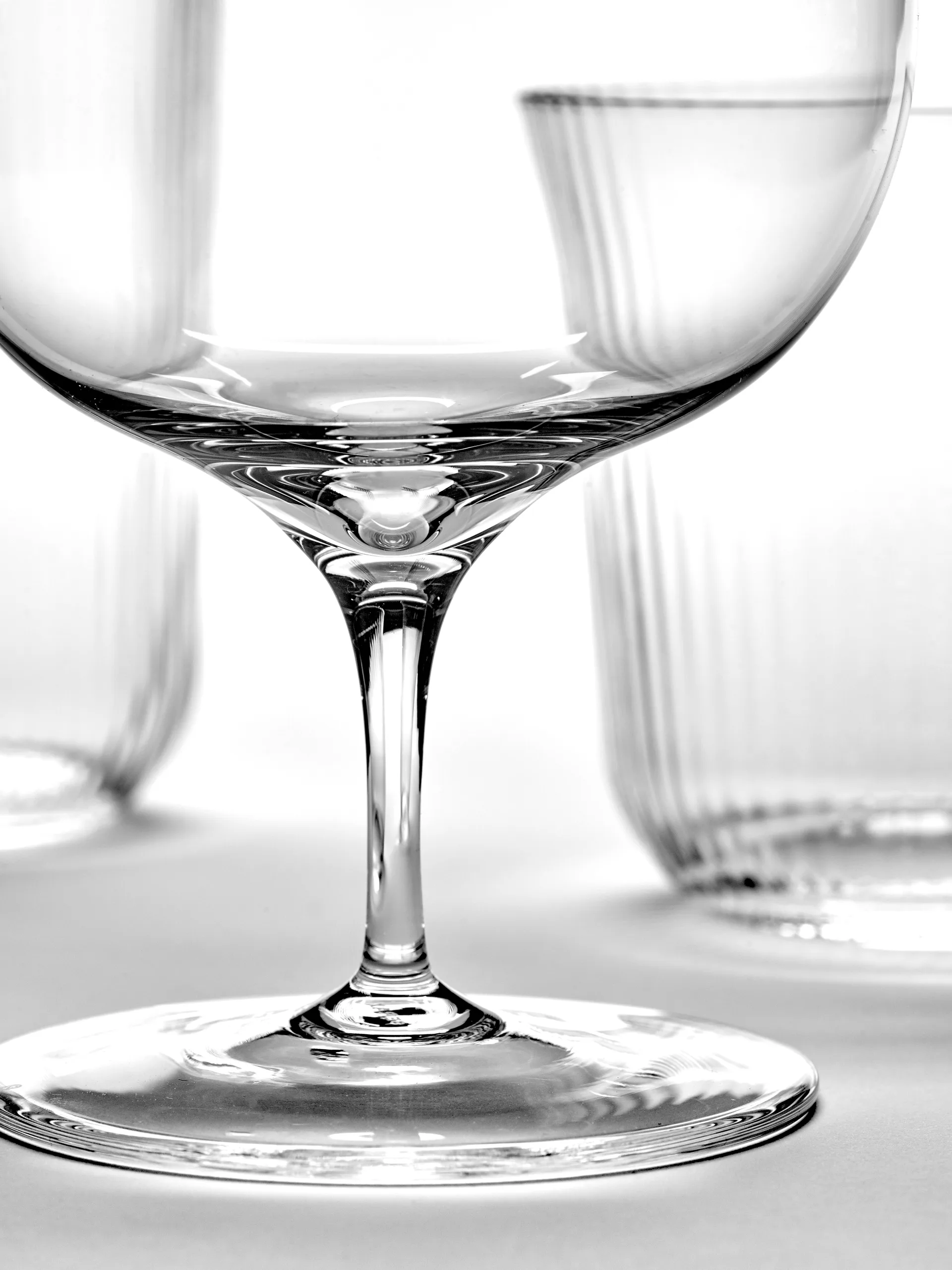 Ποτήρι για λευκό κρασί, Inku, 500 ml, Διαφανές Serax