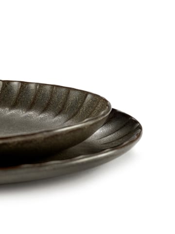 Οβάλ μπολ σερβιρίσματος, Inku, M 15,4x22 εκ - Πράσινο - Serax
