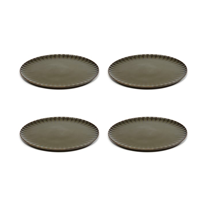 Πιάτο Inku XL Ø27 cm 4 τεμ. - Πράσινο - Serax
