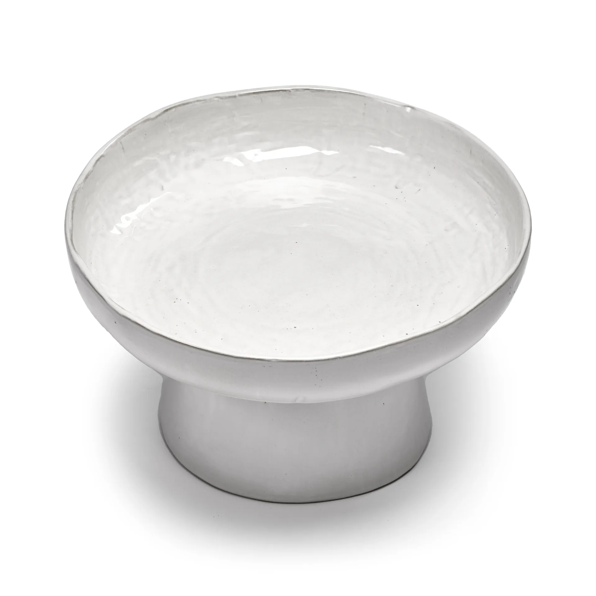 Πιάτο σερβιρίσματος La Mère σε βάση, Off white Serax