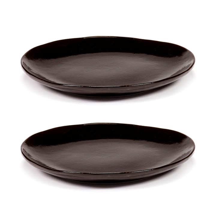 Πιάτο La Mère S Ø18 cm 2 τεμ. - Dark brown - Serax