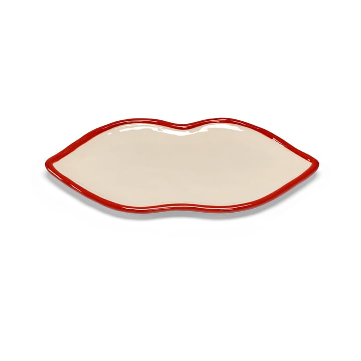 Les Objets Mouleversants δίσκος L - Red-white - Serax
