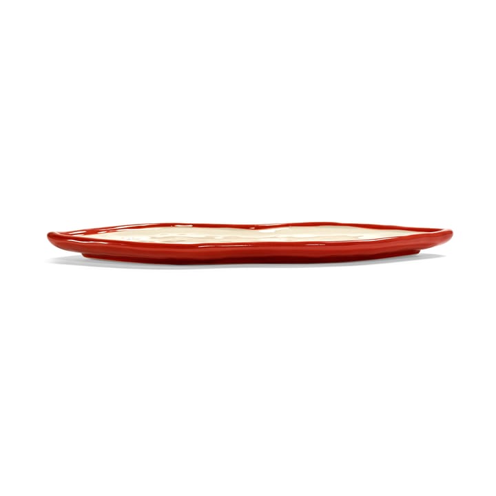 Les Objets Mouleversants δίσκος L, Red-white Serax