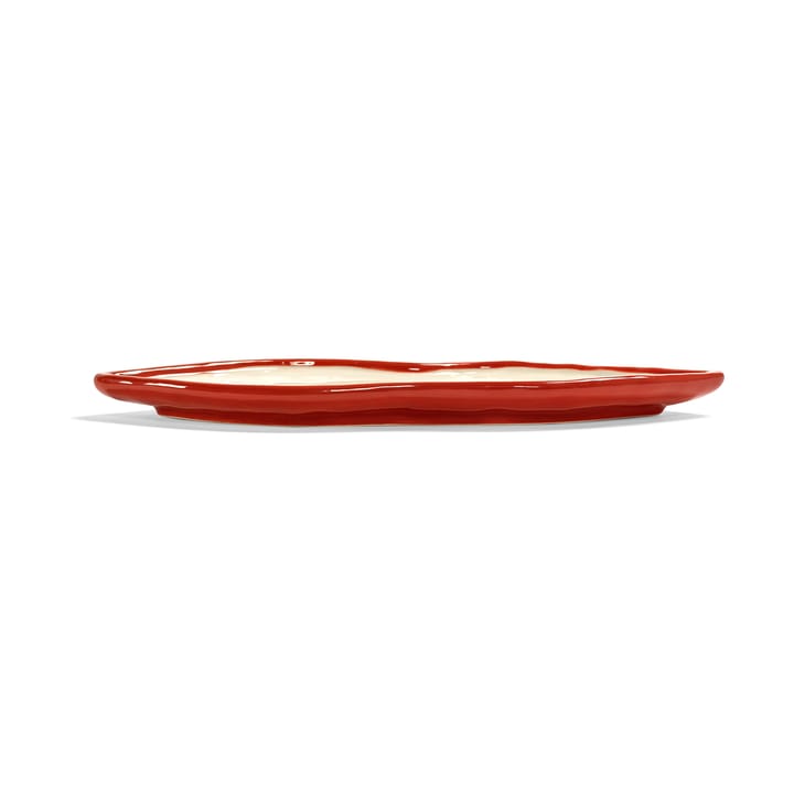 Les Objets Mouleversants δίσκος M, Red-white Serax