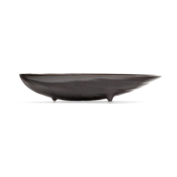 Les Objets Mouleversants Marcel schaal S 7,5x17,5 cm, Black Serax