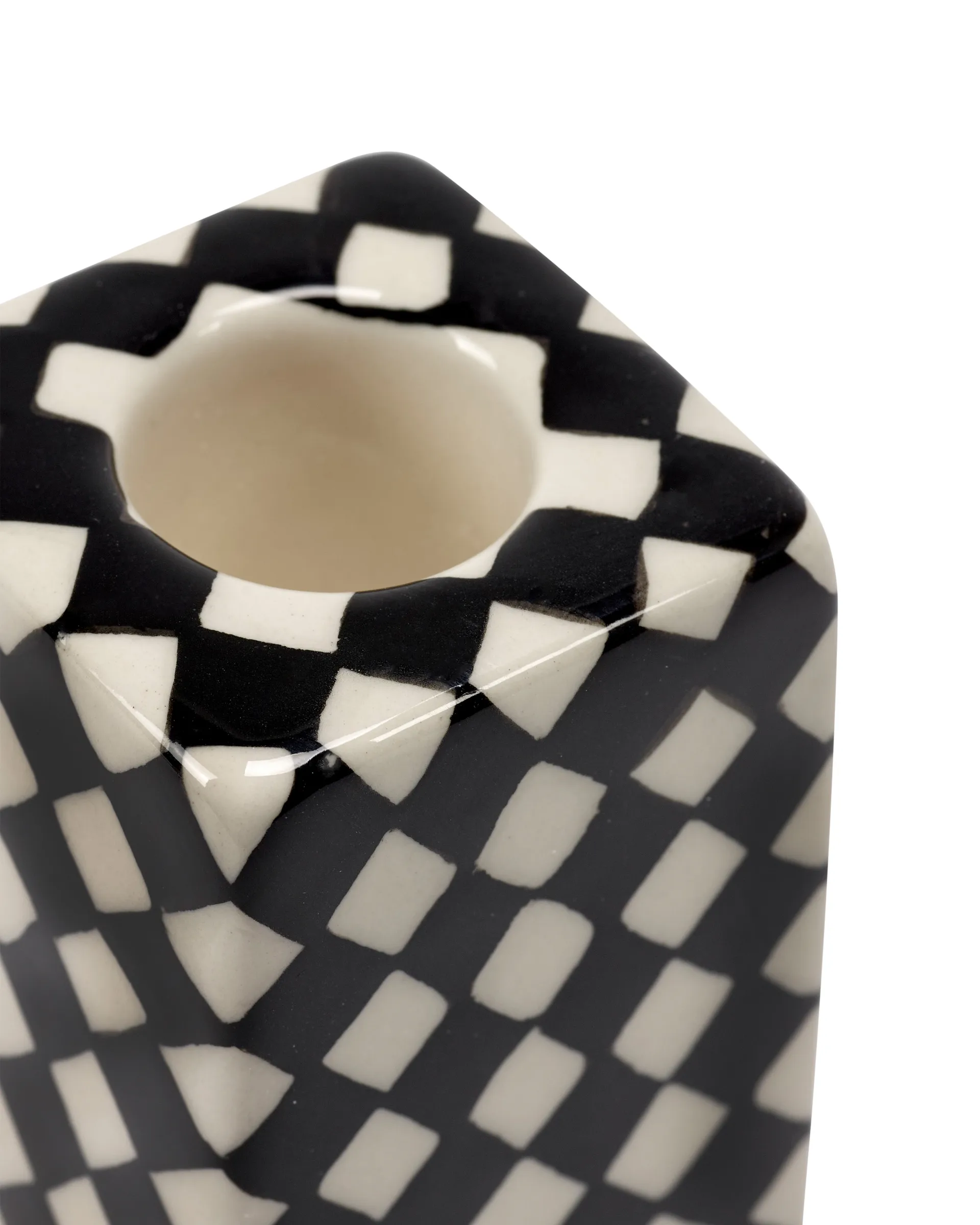 Les Objets Mouleversants N°1 κηροπήγιο, Black-white Serax