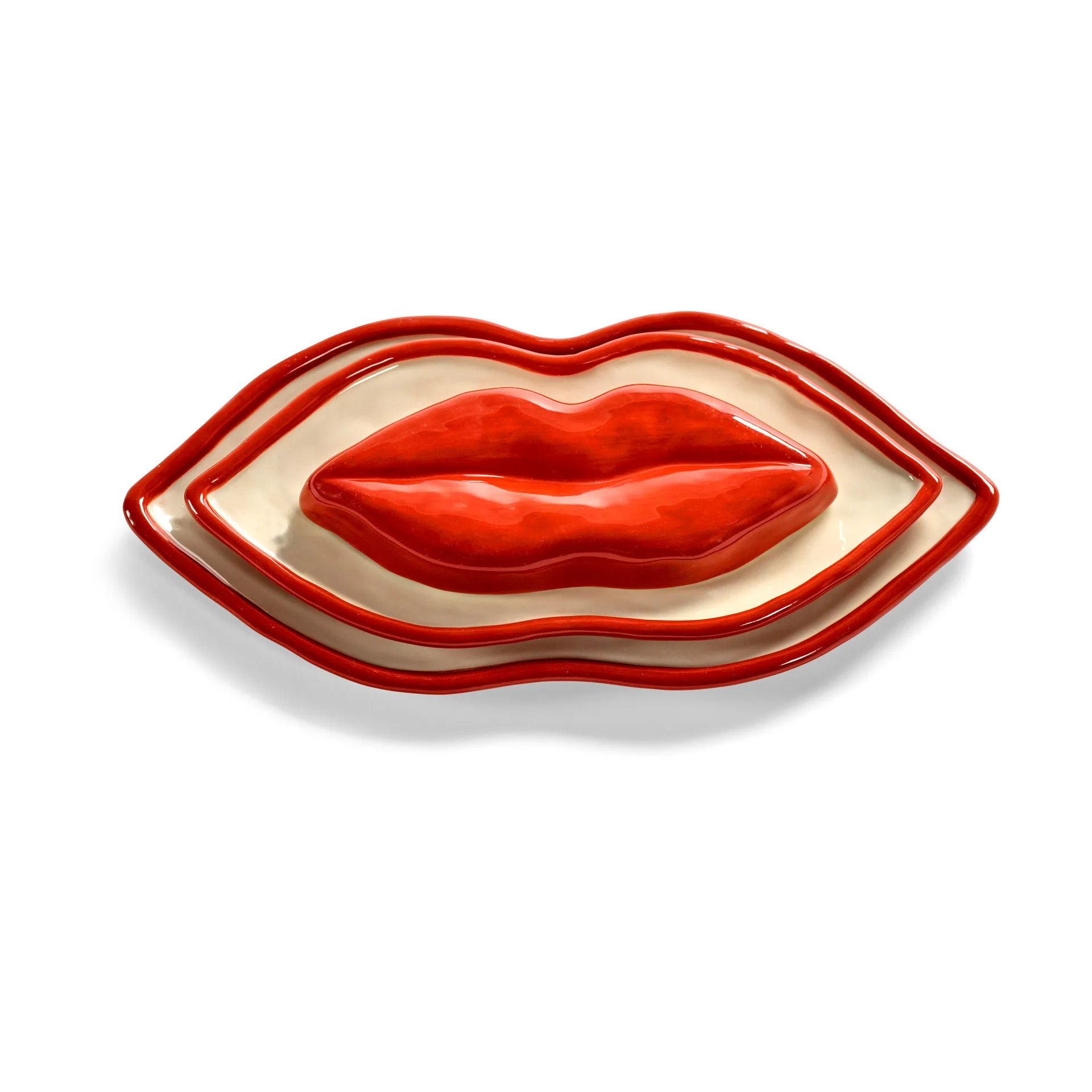 Les Objets Mouleversants δίσκος S, Κόκκινο Serax