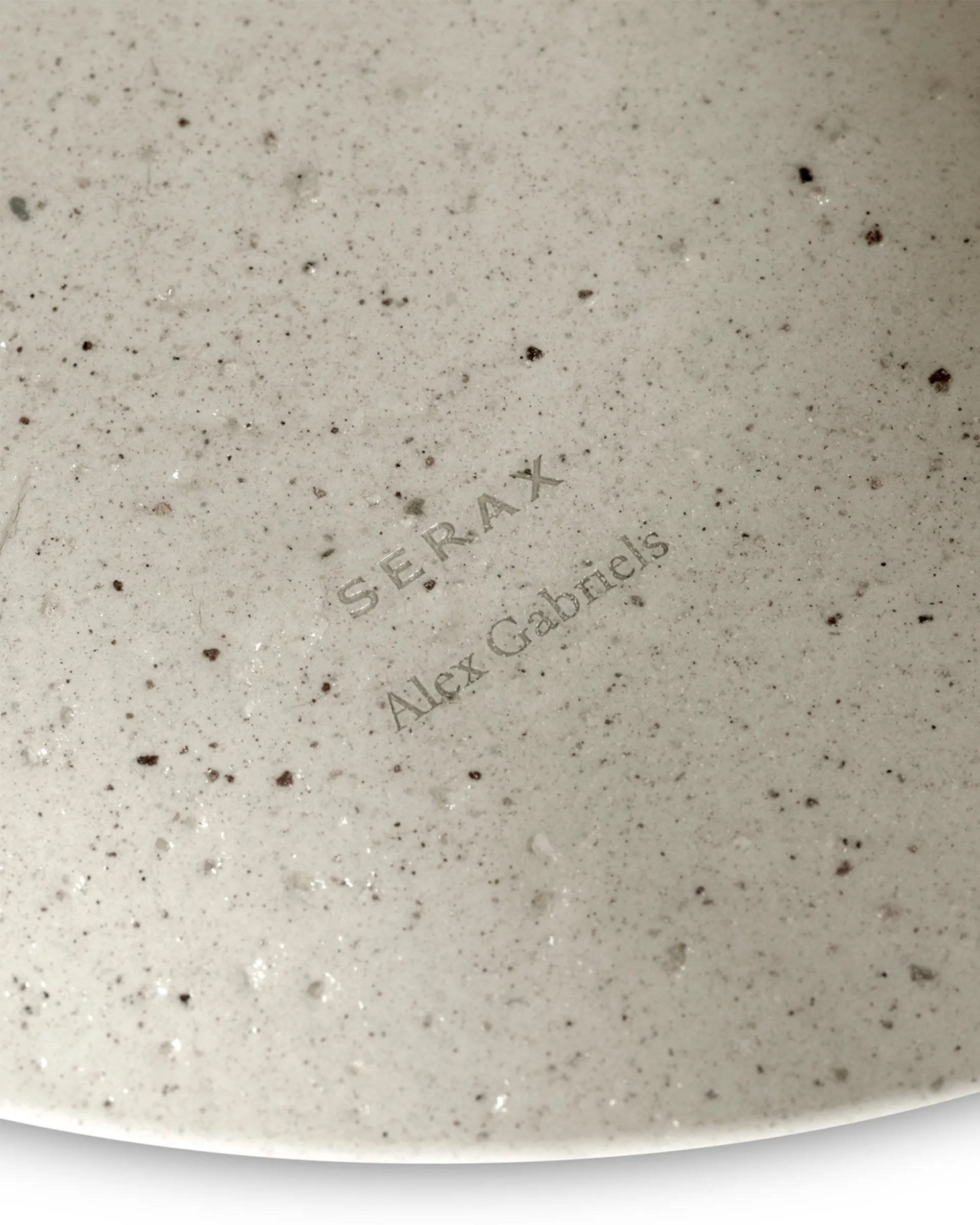 Mira βάζο/πιατέλα L, Μπεζ Serax