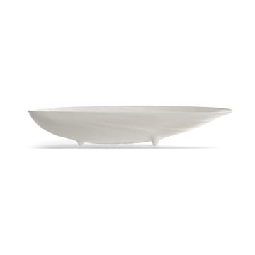 Τα αντικείμενα Mouleversants Marcel schaal L 21,5x46 cm - Λευκό - Serax