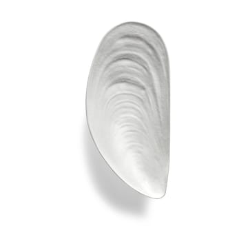 Τα αντικείμενα Mouleversants Marcel schaal L 21,5x46 cm - Λευκό - Serax