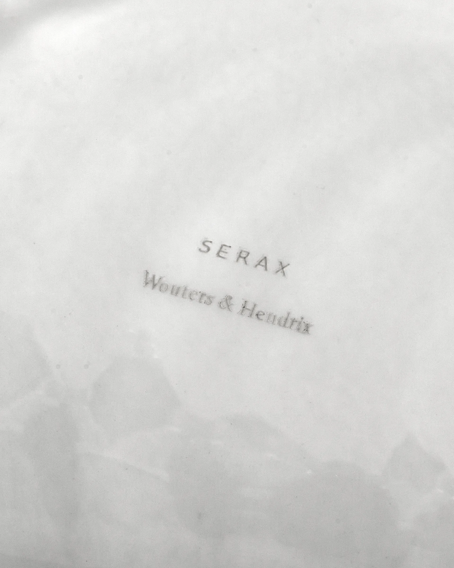 Τα αντικείμενα Mouleversants Marcel schaal L 21,5x46 cm, Λευκό Serax