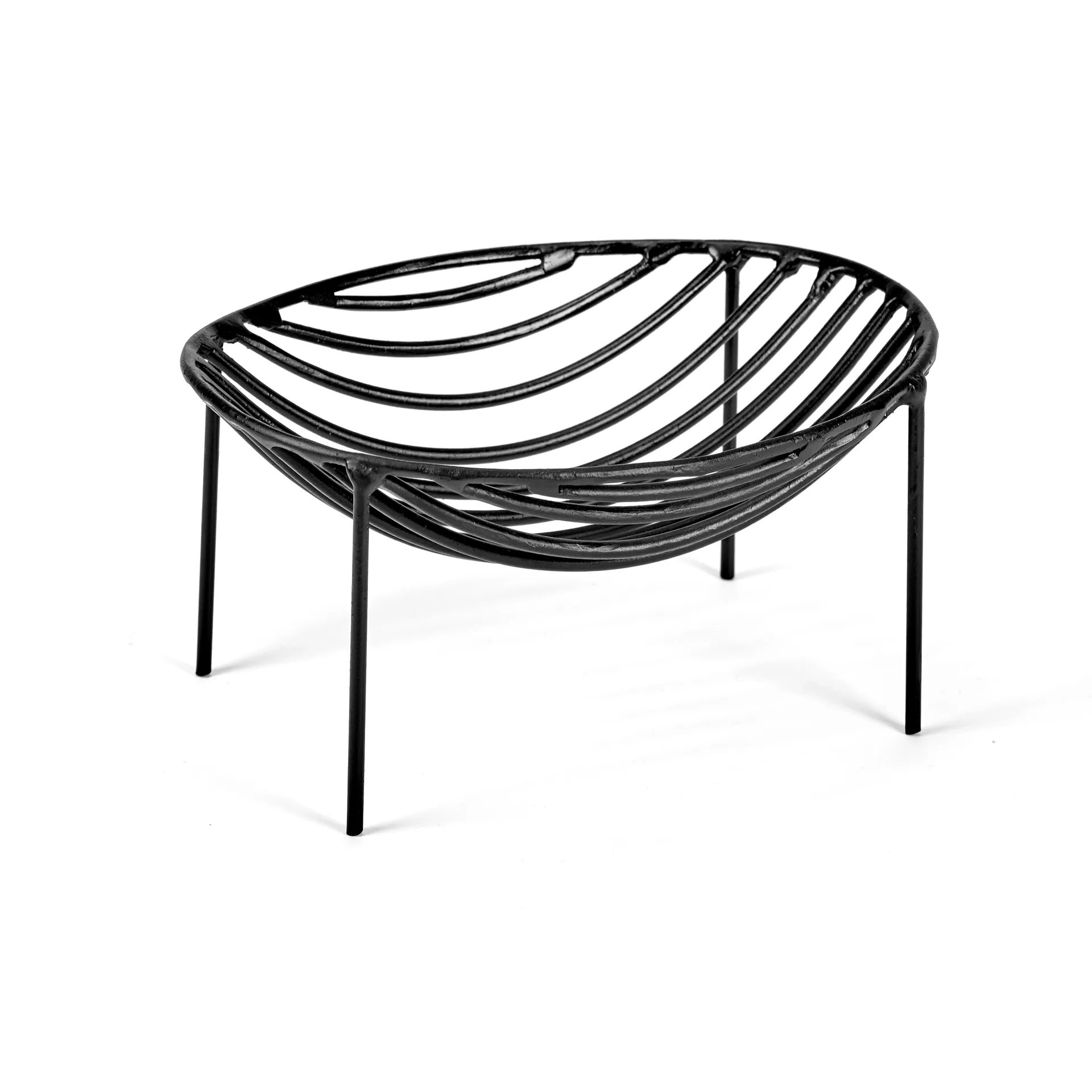 Nana πιατέλα για φρούτα 16x21 cm, μαύρο Serax