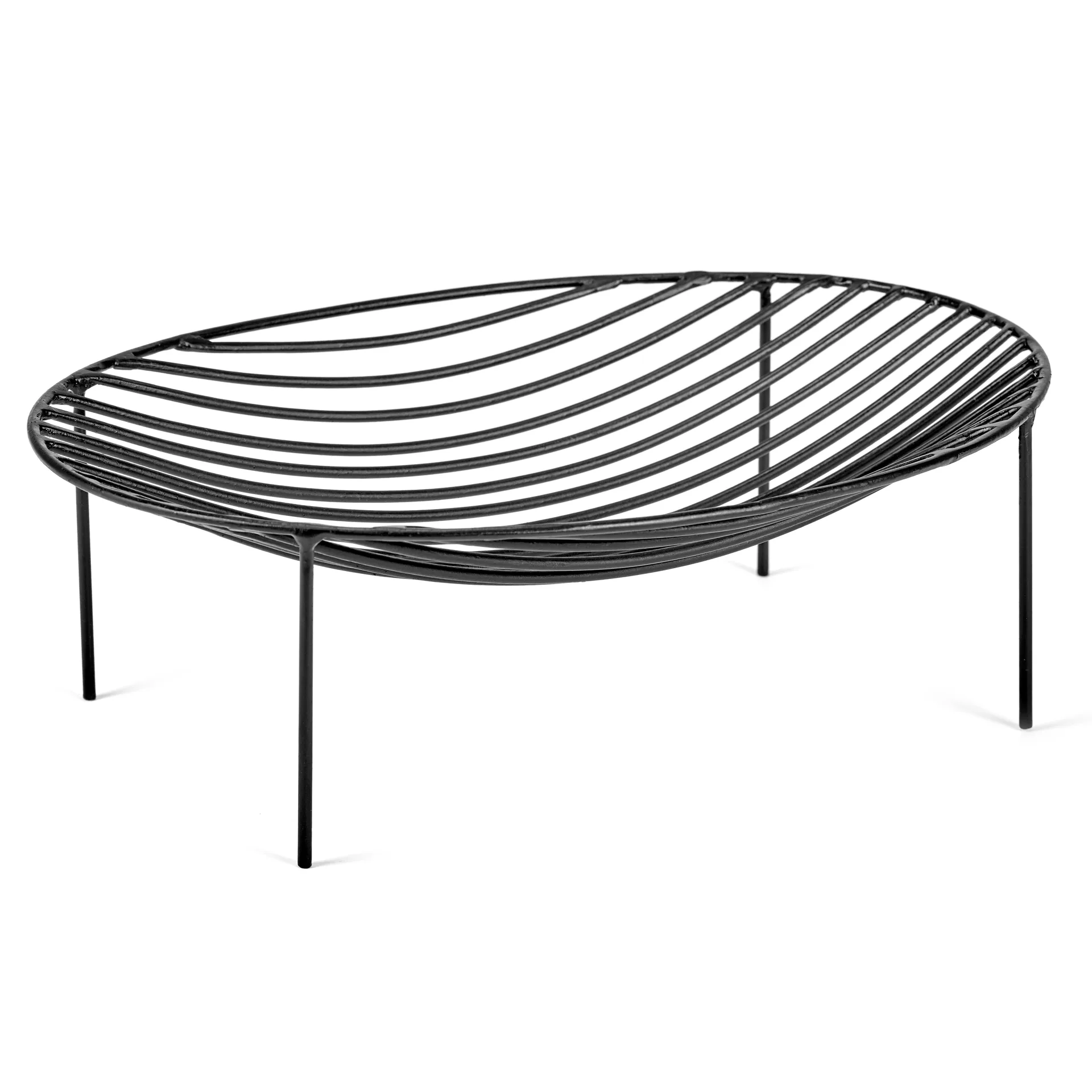 Nana πιατέλα για φρούτα 25x35 cm, μαύρο Serax