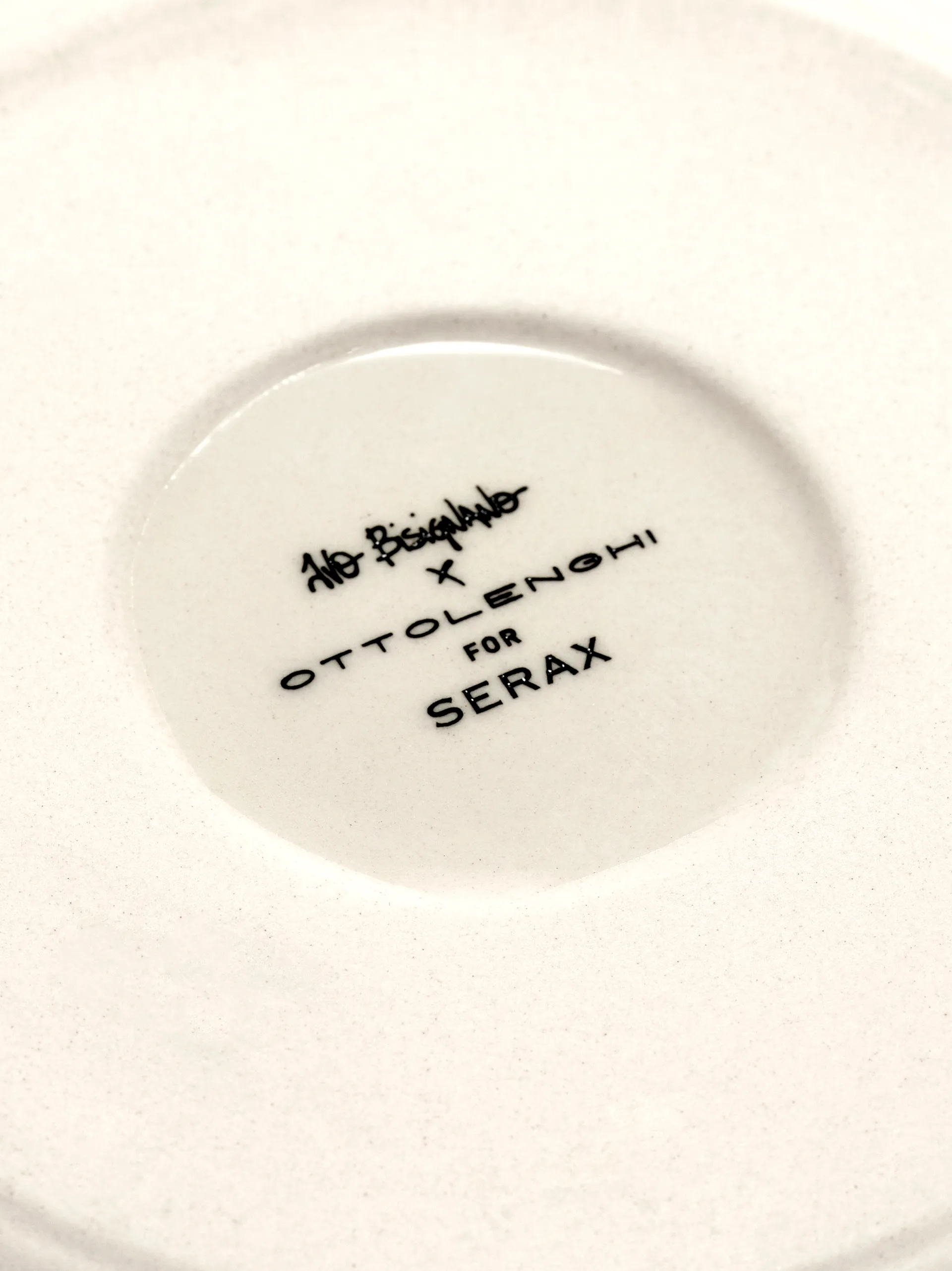 Ottolenghi Feast μπολ L Ø17 cm συσκευασία 4 τεμαχίων, White stripes-red Serax