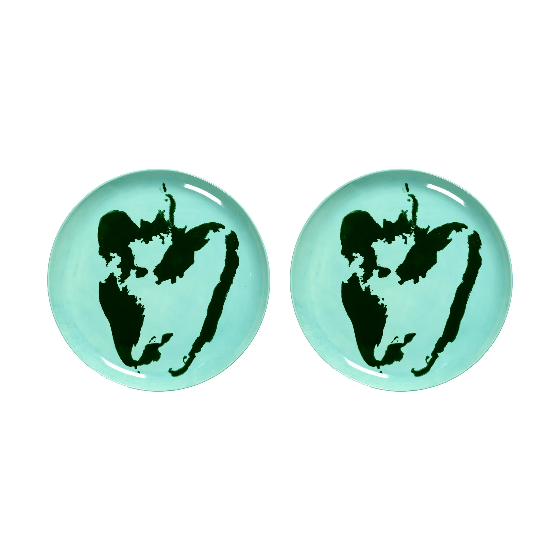 Ottolenghi Feast πιάτο L Ø26,5 cm συσκευασία 2 τεμαχίων, Azure-pepper green Serax