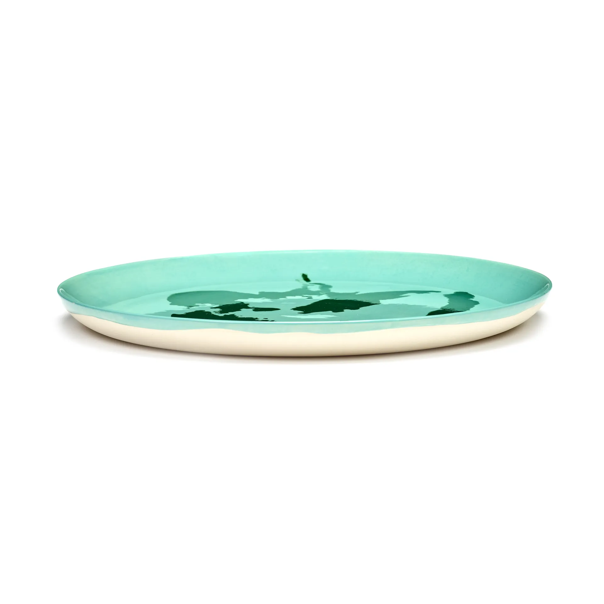 Ottolenghi Feast πιάτο L Ø26,5 cm συσκευασία 2 τεμαχίων, Azure-pepper green Serax