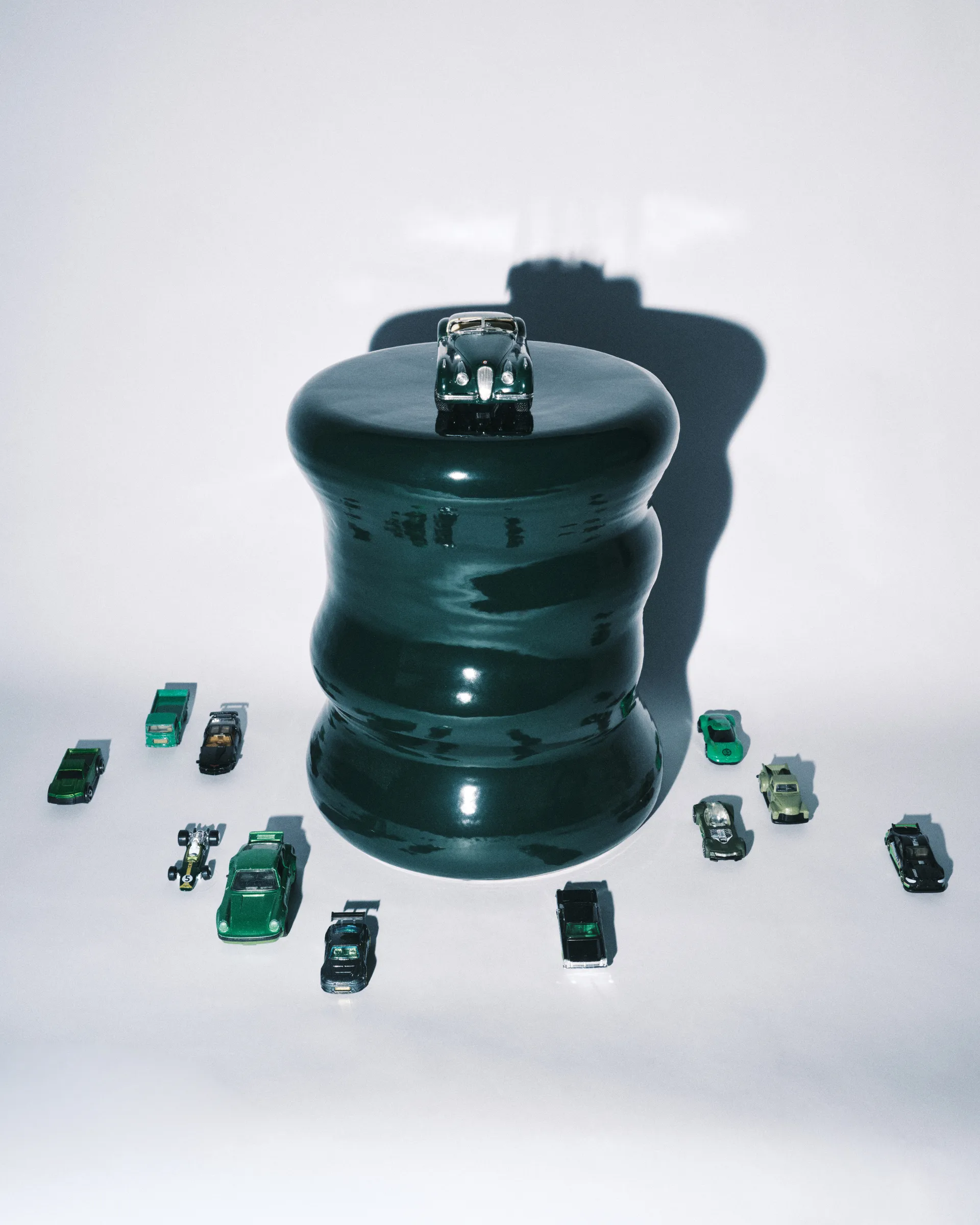 Pawn βοηθητικό τραπέζι Ø29x34 cm, Πράσινο Serax