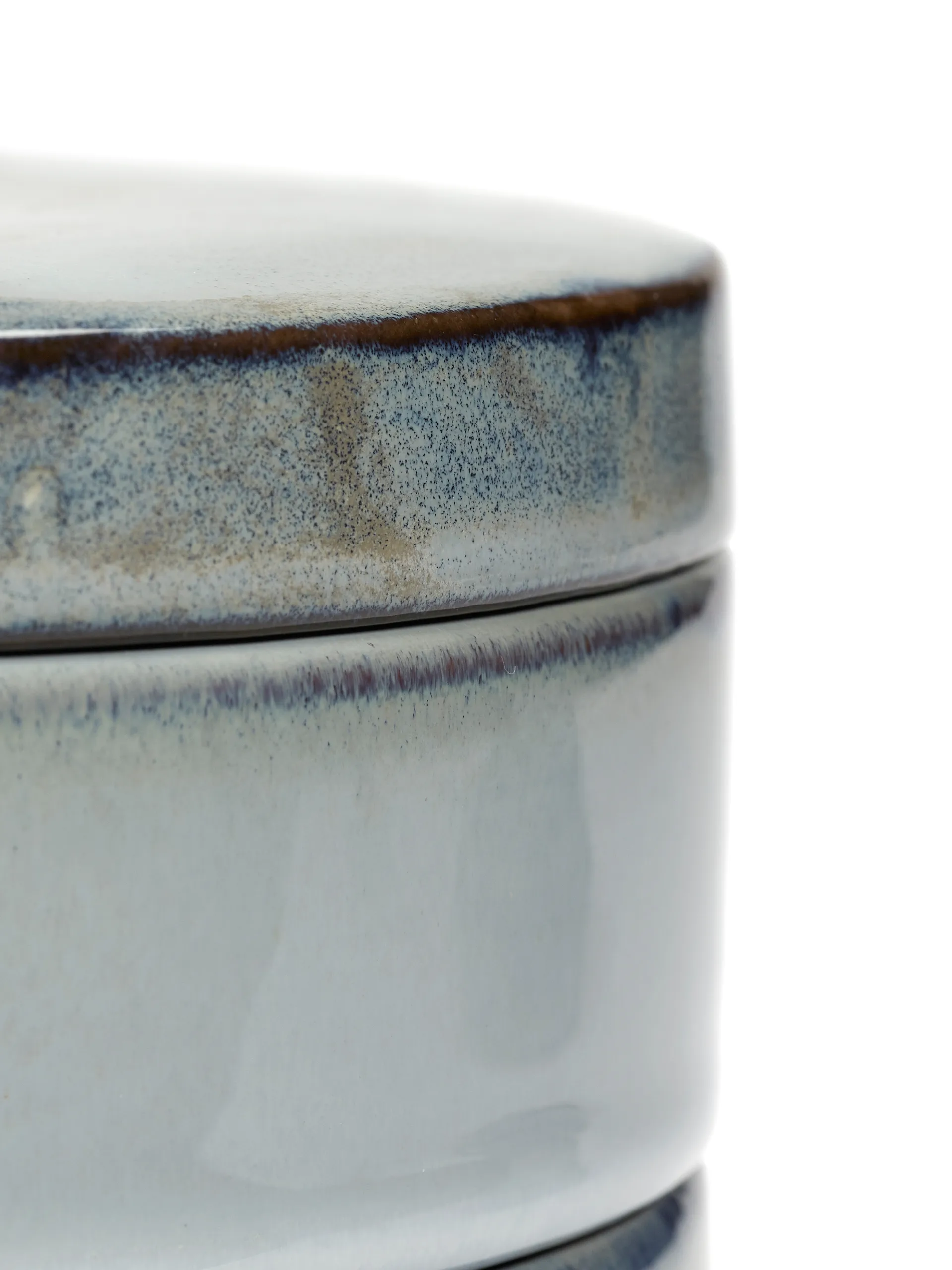 Μπολ, Pure, 3 τεμάχια στοιβαζόμενα 14 εκ, Μπλε Serax