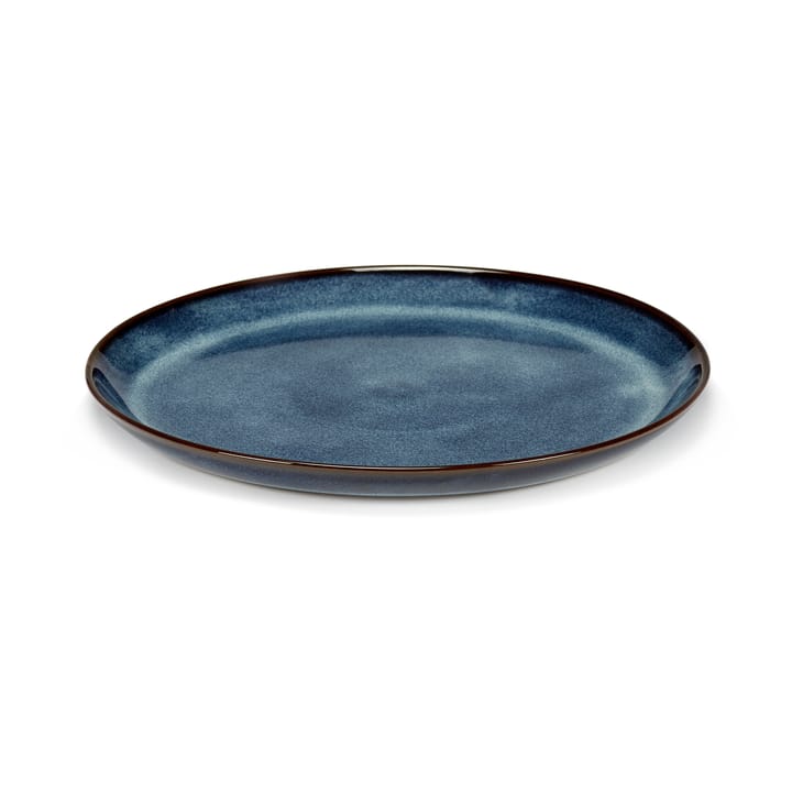 Πιάτο, Pure, με σμάλτο, M 23,5 εκ - Σκούρο μπλε - Serax