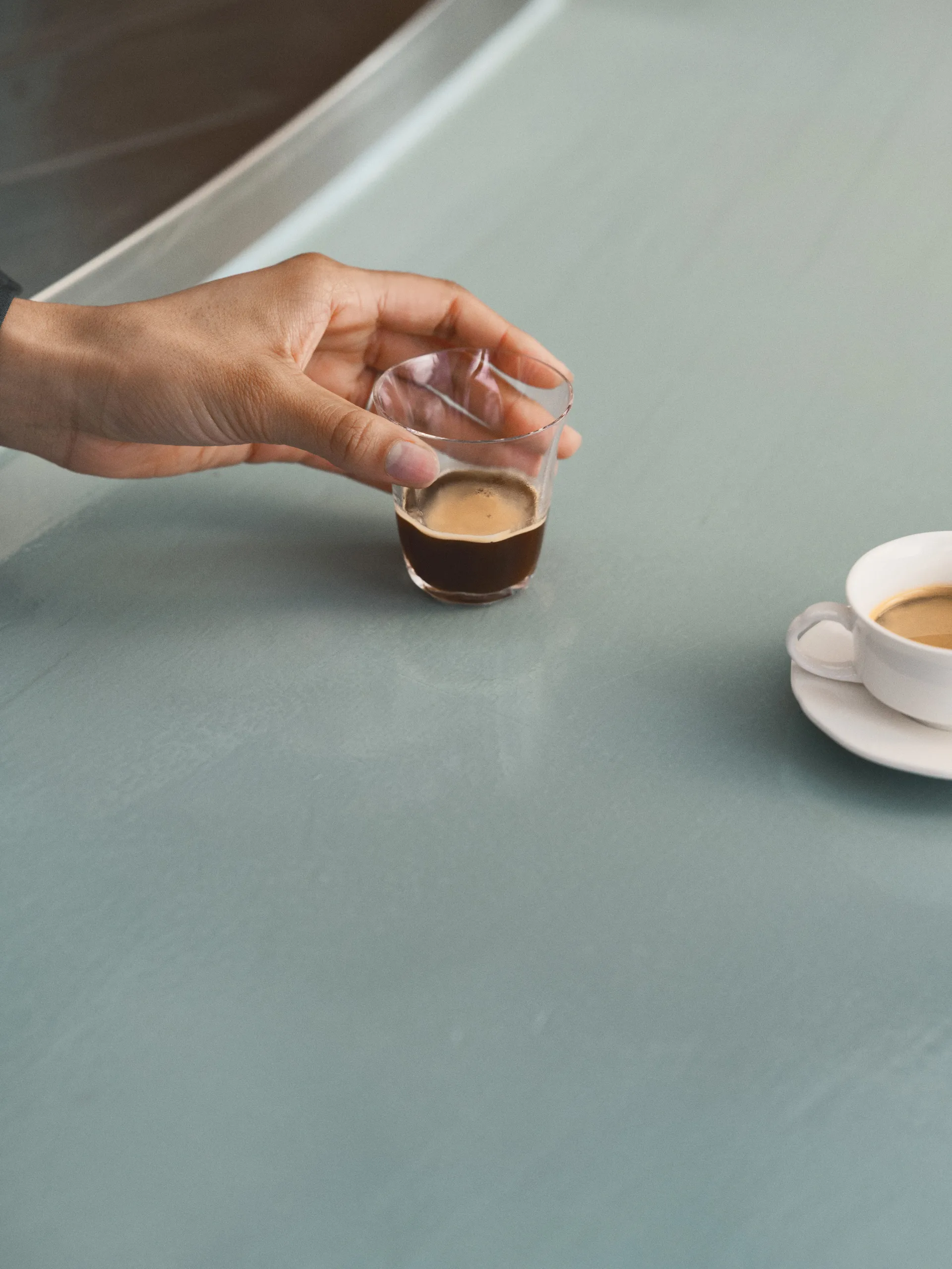 Silhouette διπλό ποτήρι εσπρέσο 11 cl 4 τεμαχίων, Καθαρό Serax