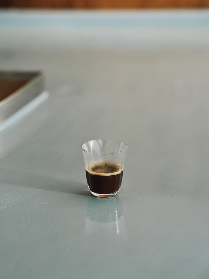 Silhouette διπλό ποτήρι εσπρέσο 11 cl 4 τεμαχίων, Καθαρό Serax