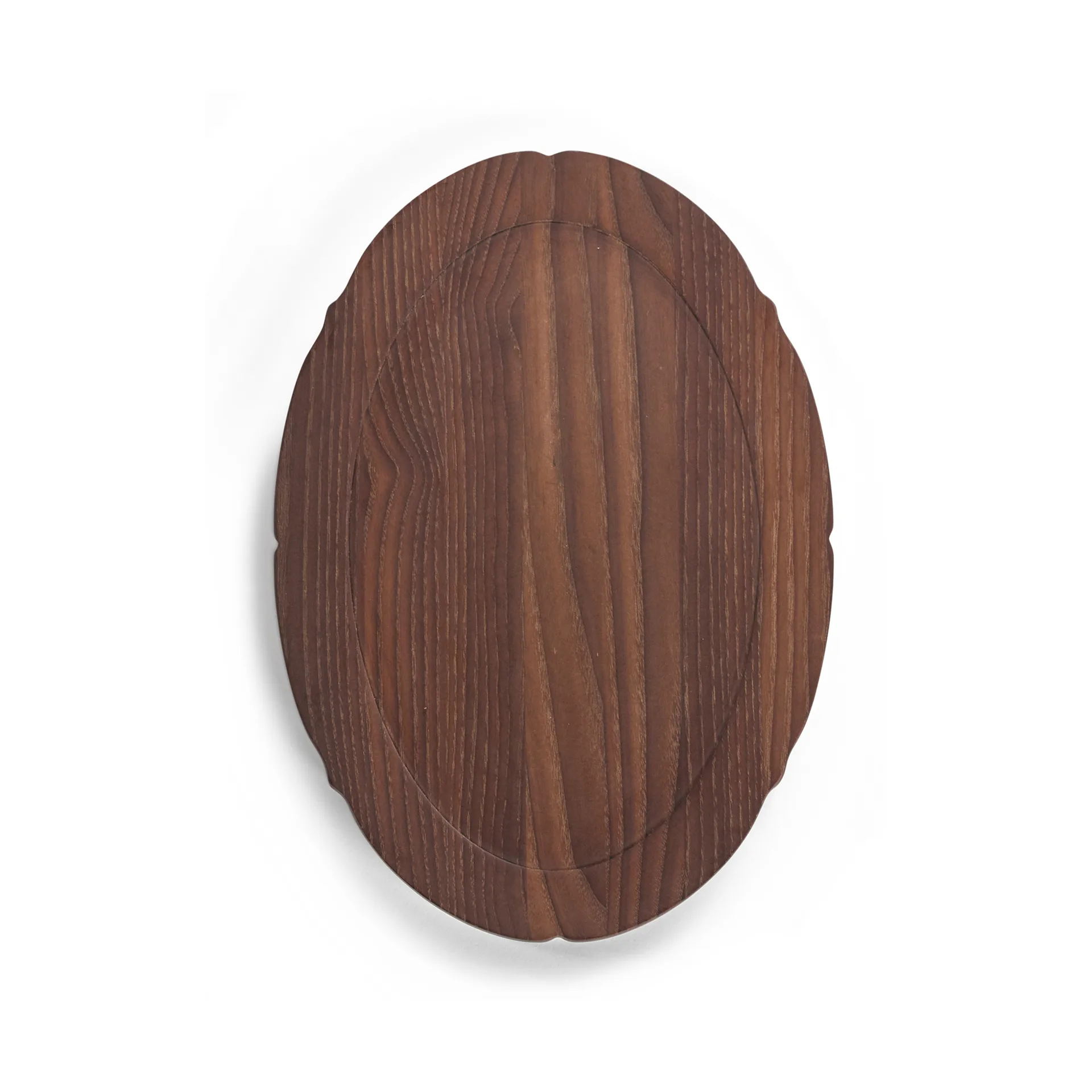 Silhouette οβάλ δίσκος 21x30 cm, Φλαμουριά Serax