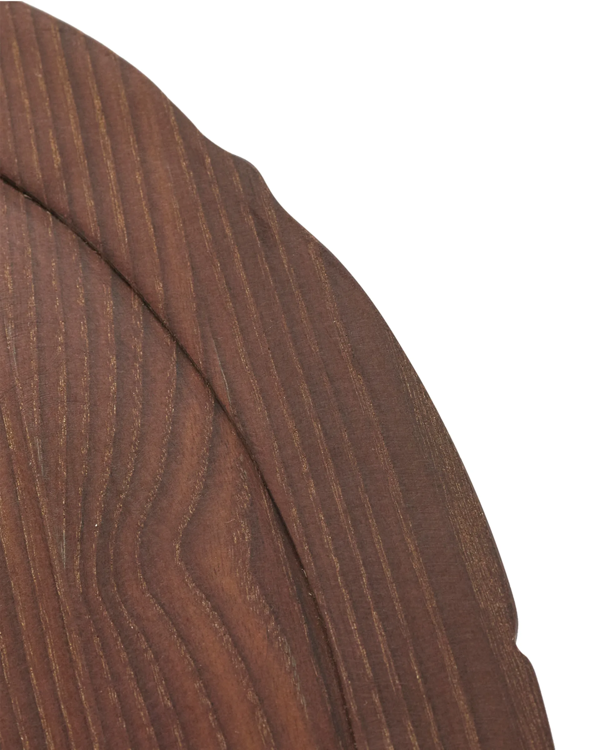 Silhouette οβάλ δίσκος 21x30 cm, Φλαμουριά Serax