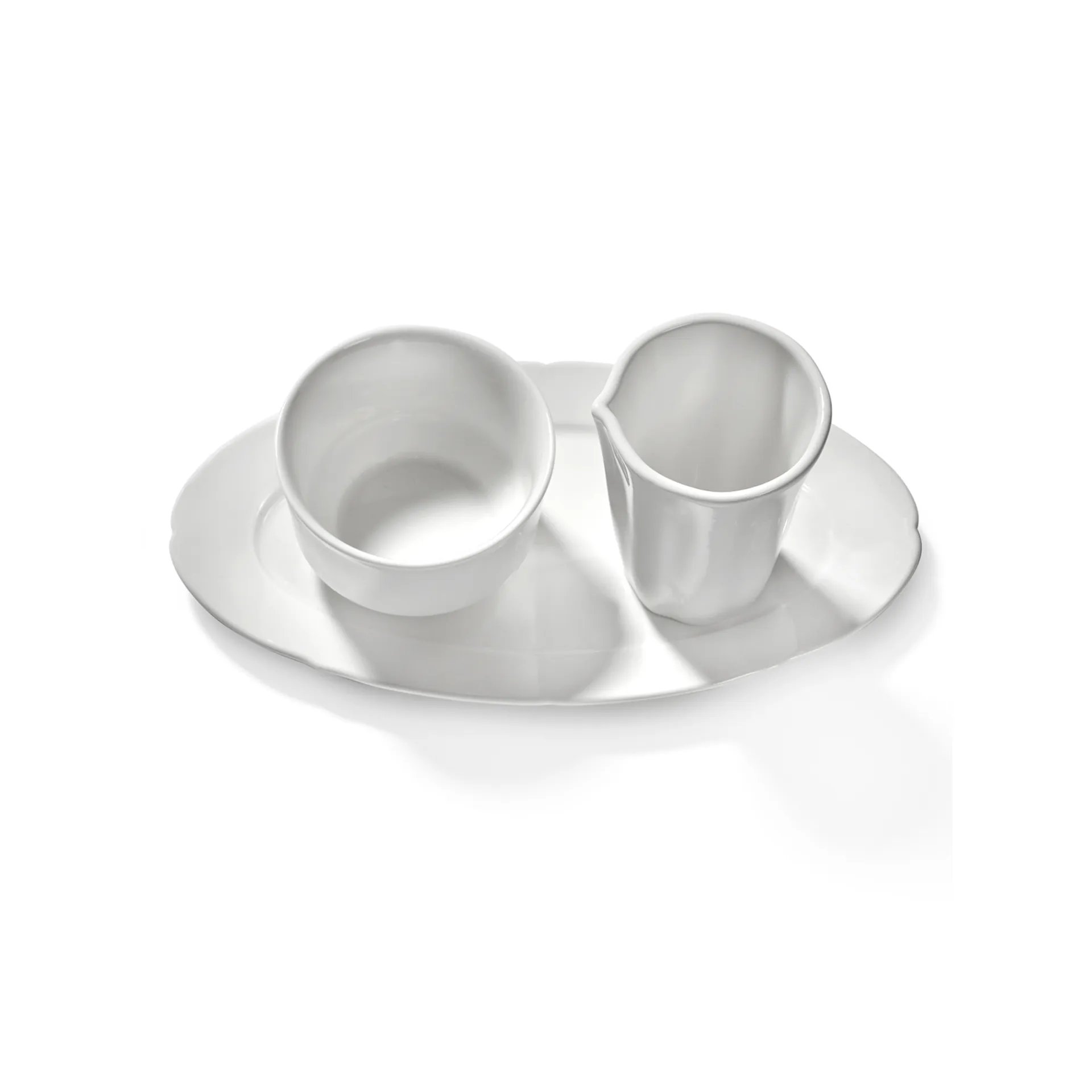 Silhouette γαλατιέρα 7 cl 4 τεμαχίων, Λευκό Serax