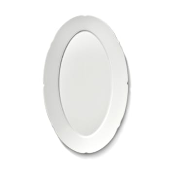 Silhouette οβάλ πιάτο M 15x24,5 cm - Λευκό - Serax