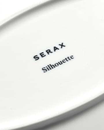 Silhouette οβάλ πιάτο M 15x24,5 cm - Λευκό - Serax