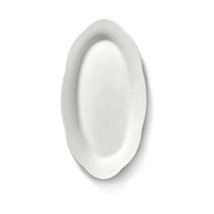 Silhouette oval djup πιάτο S 10x18,5 cm, Λευκό Serax