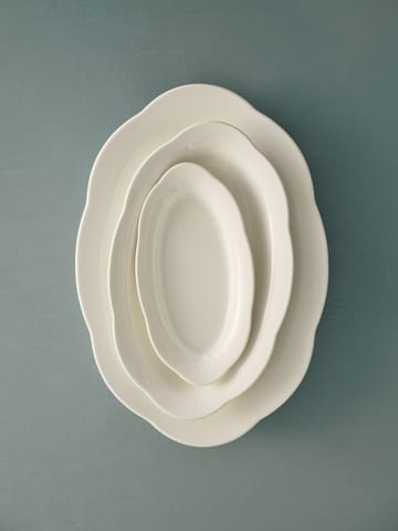 Silhouette oval djup πιάτο S 10x18,5 cm - Λευκό - Serax