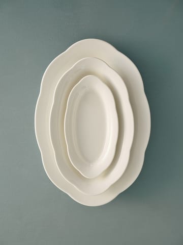 Silhouette oval djup πιάτο S 10x18,5 cm - Λευκό - Serax