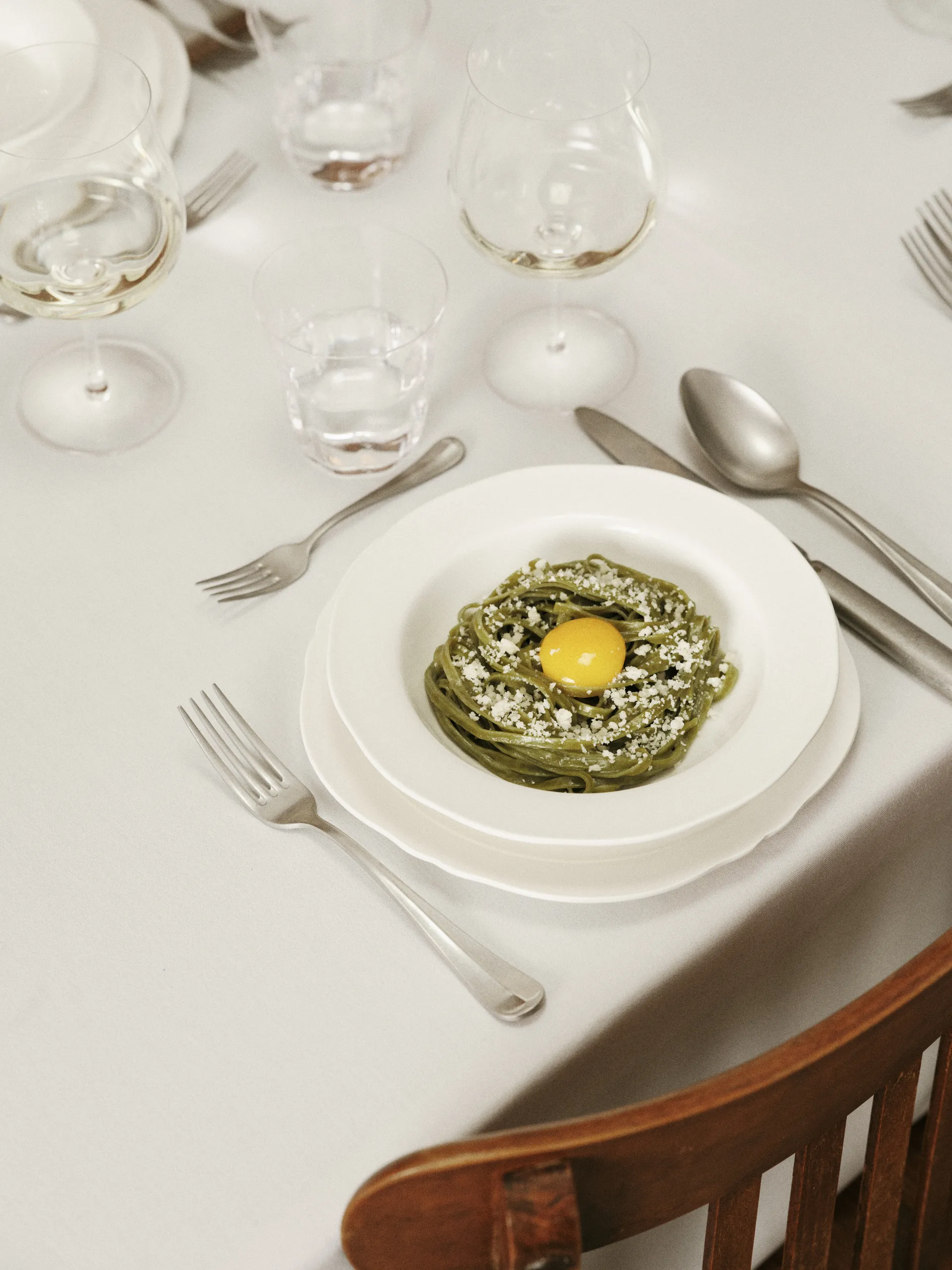 Silhouette pasta πιάτο Ø22 cm 4 τεμαχίων, Λευκό Serax