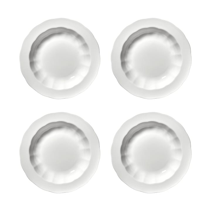 Silhouette βαθύ πιάτο S Ø21,5 cm 4 τεμαχίων - Λευκό - Serax