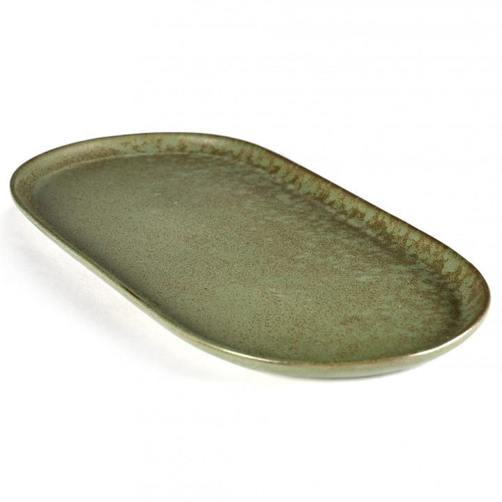 Surface πιάτο τάπας 17x35.5 cm - πράσινο παραλλαγής - Serax