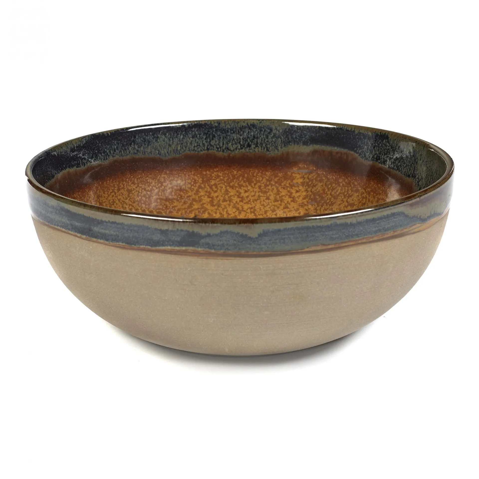 Surface μπολ σαλάτας 23.5 cm, καφέ της σκουριάς Serax