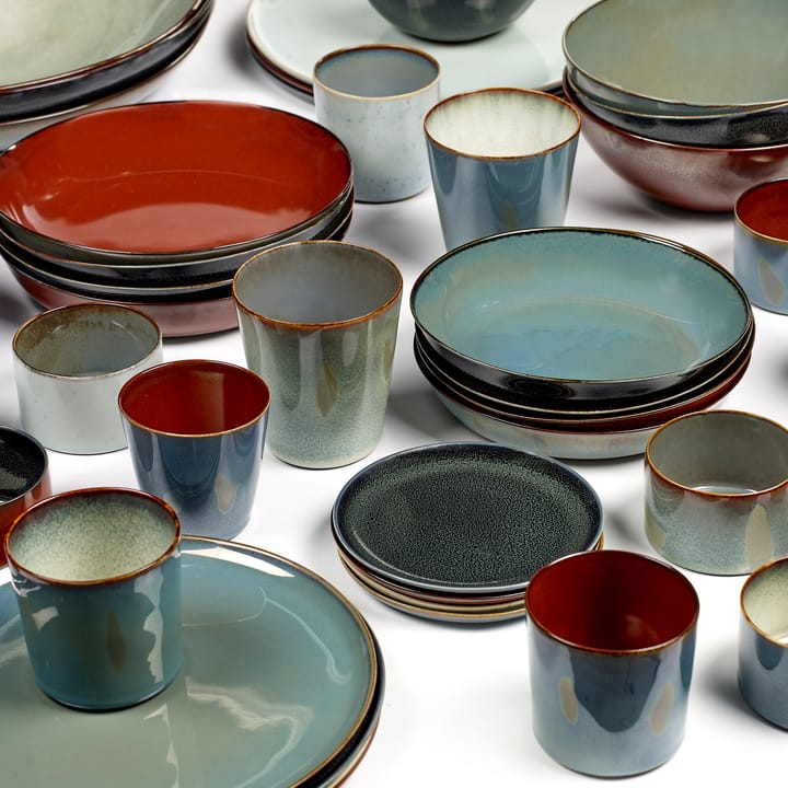 Terres de Rêves μικρό πιάτο 22 cm, φιμέ μπλε Serax