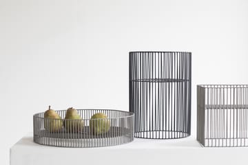 Καλάθι, Turn, τετράγωνο 22x22 εκ - Γκρι - Serax