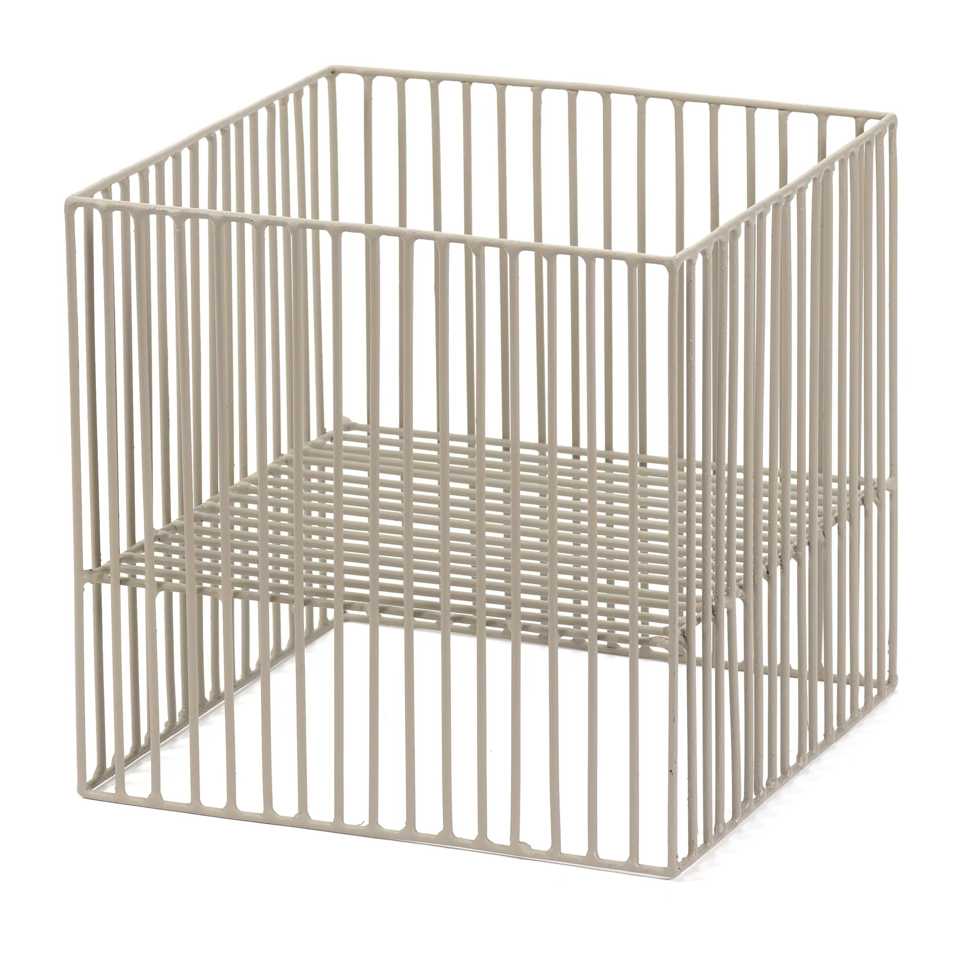 Καλάθι, Turn, τετράγωνο 22x22 εκ, Γκρι Serax