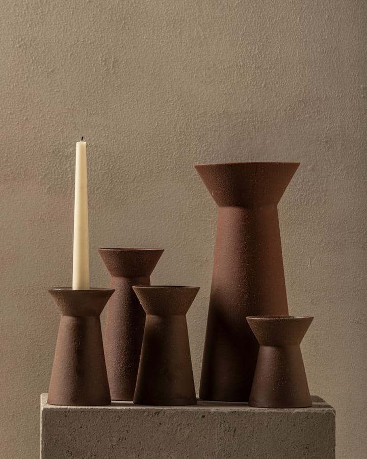 Urban 02 βάζο M 21,5 cm, Red-brown Serax