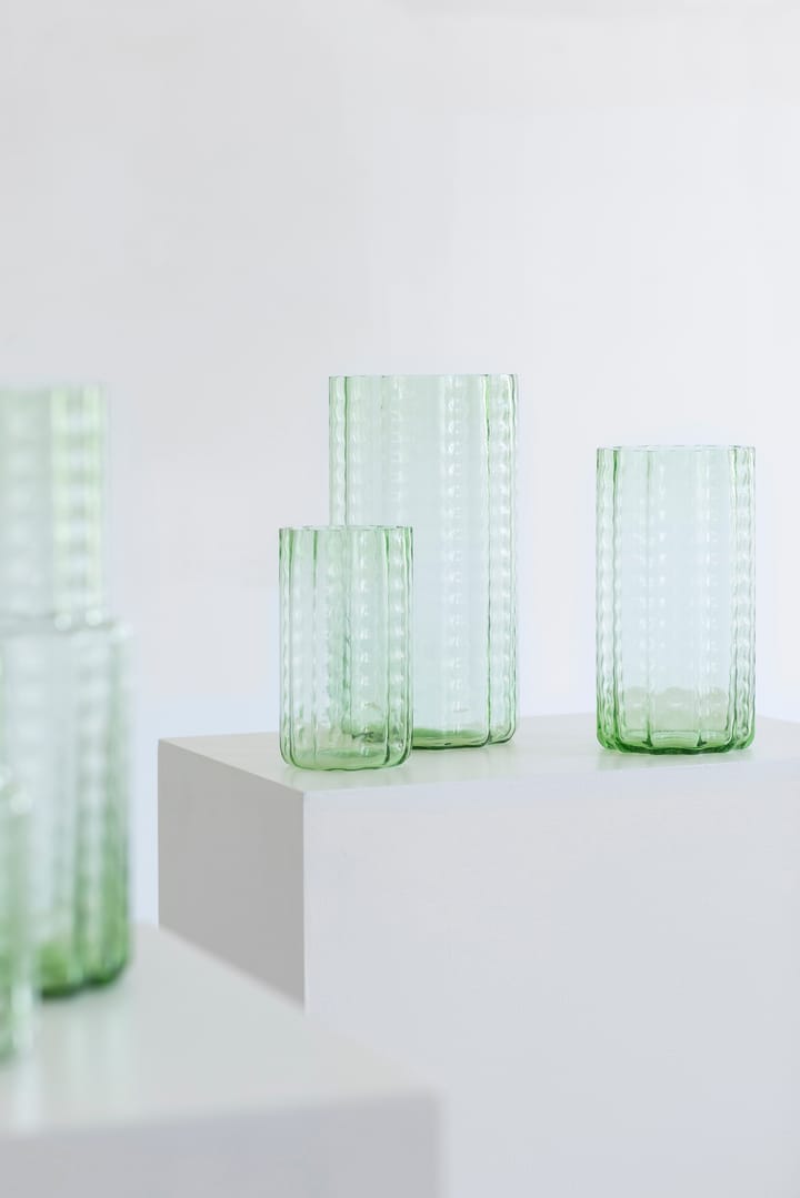 Waves 02 βάζο 28 cm, Green-clear Serax