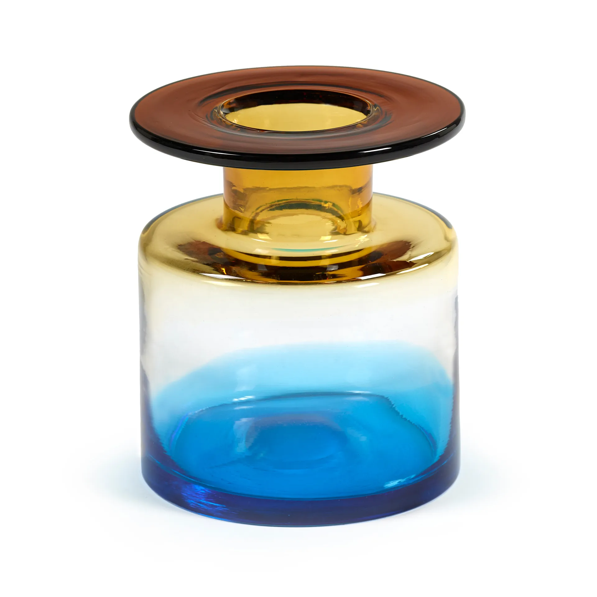 Wind & Fire βάζο 22 cm, μπλε-κεχριμπάρι Serax