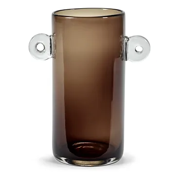 Wind & Fire βάζο με λαβές 31 cm - σκούρο καφέ - Serax