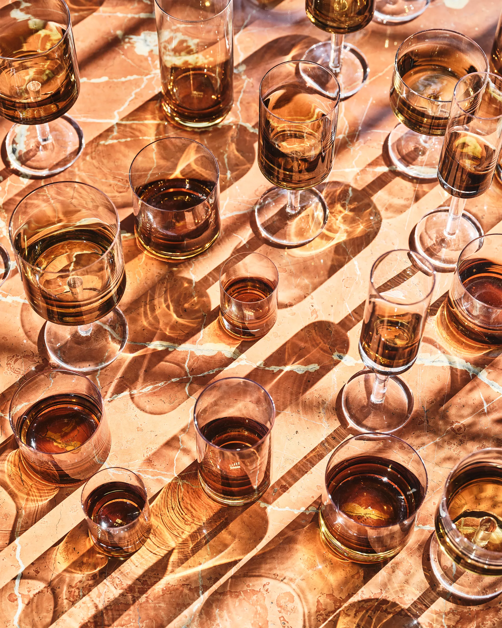 Zuma ποτήρι κύπελλο L 30 cl συσκευασία 4 τεμαχίων, Amber Serax