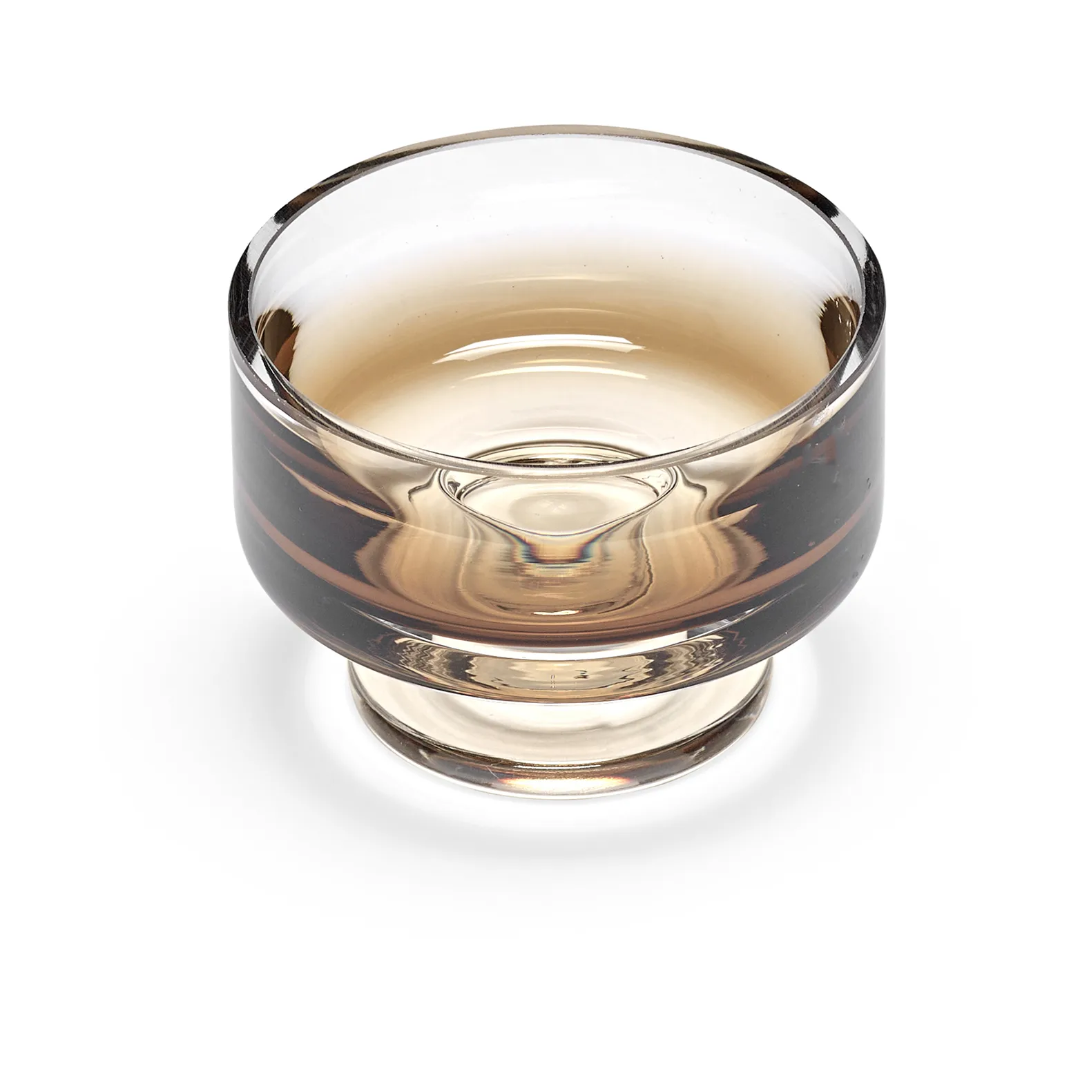 Zuma χαμηλό μπολ με πόδι S Ø8,5 cm, Κεχριμπάρι Serax