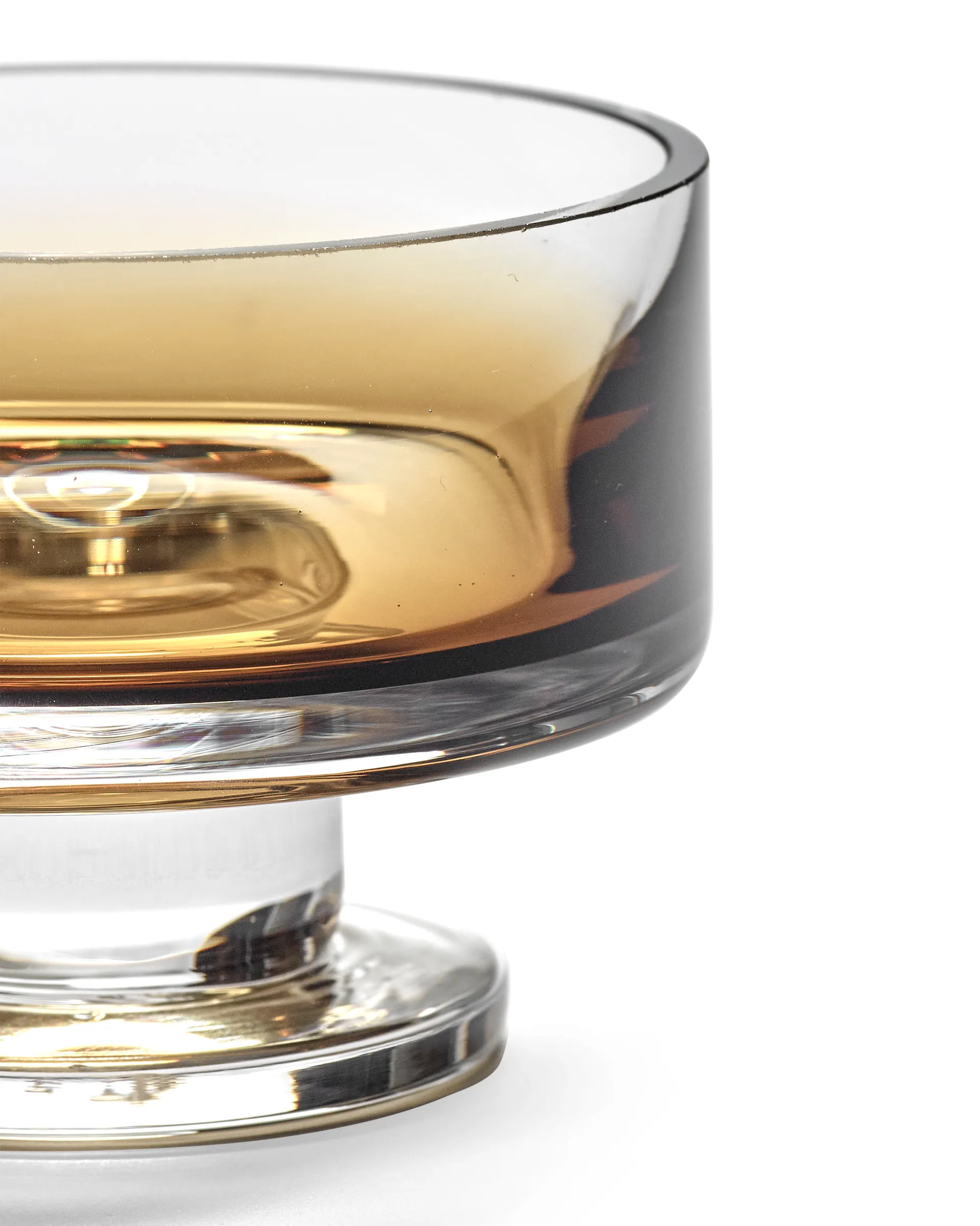 Zuma χαμηλό μπολ με πόδι S Ø8,5 cm, Κεχριμπάρι Serax