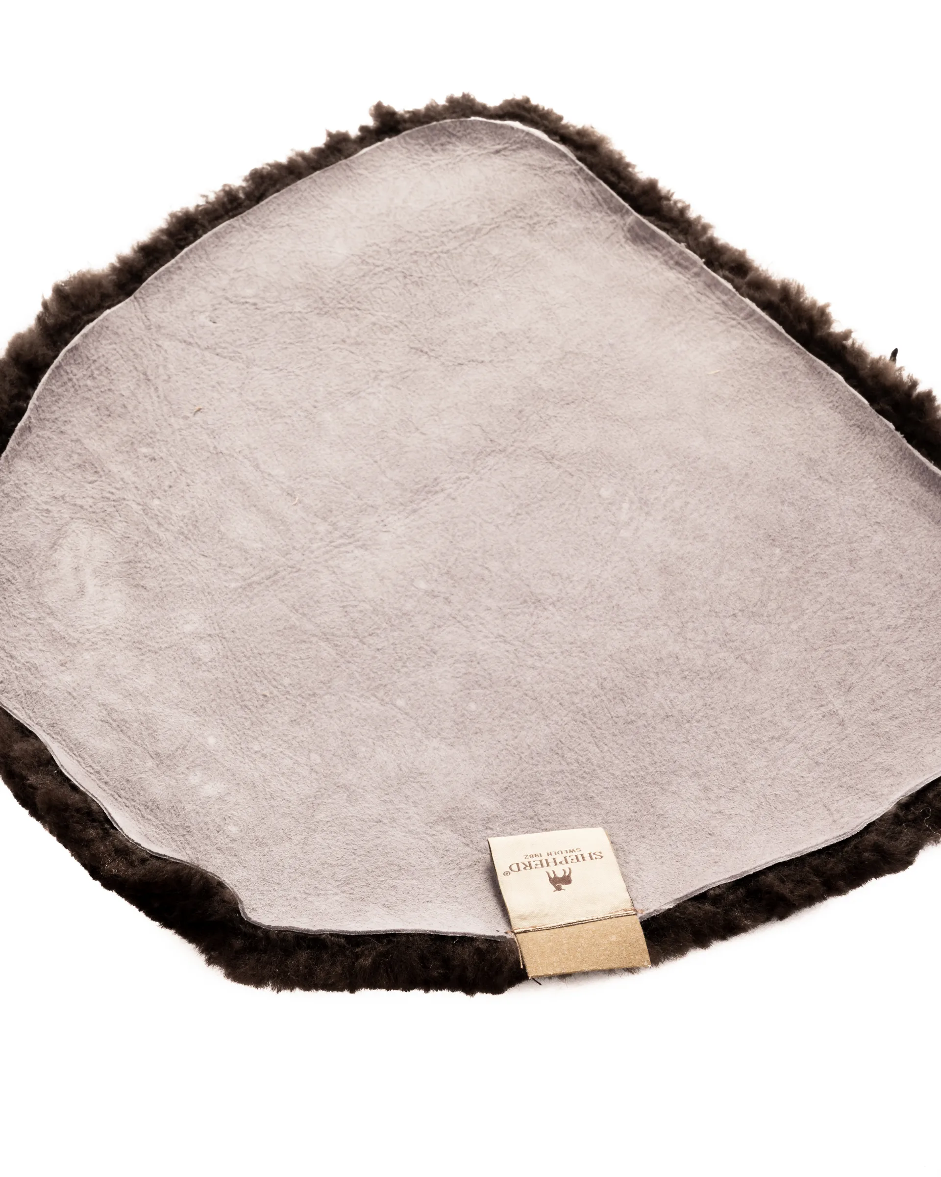 Shepherd μαξιλάρι καρέκλας Ellen χωρίς ενίσχυση 34x36 cm, σκούρο καφέ Shepherd of Sweden