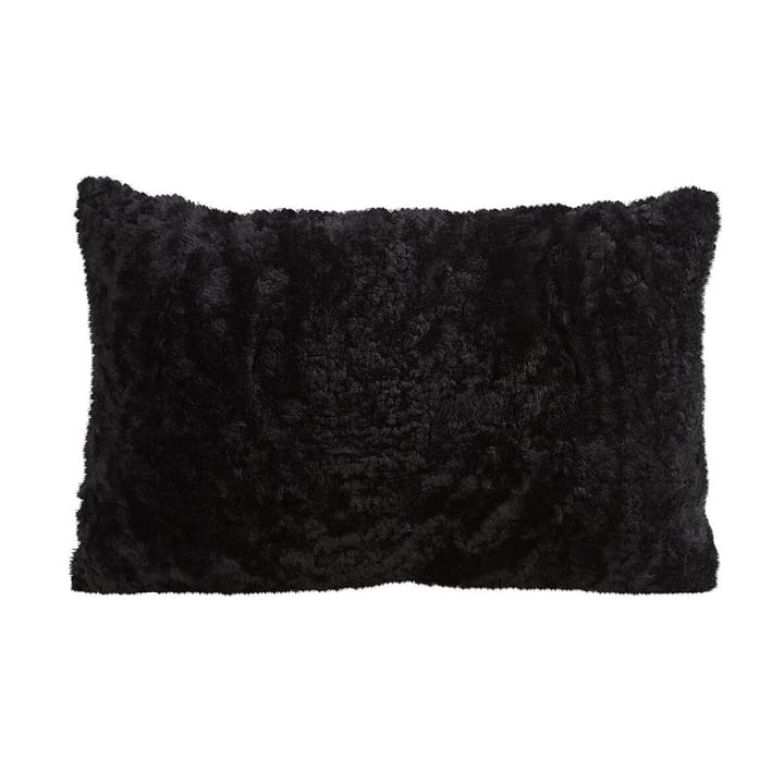 Shepherd Lina μαξιλάρι από μαλλί προβάτου 60 x 40 cm - μαύρο - Shepherd of Sweden
