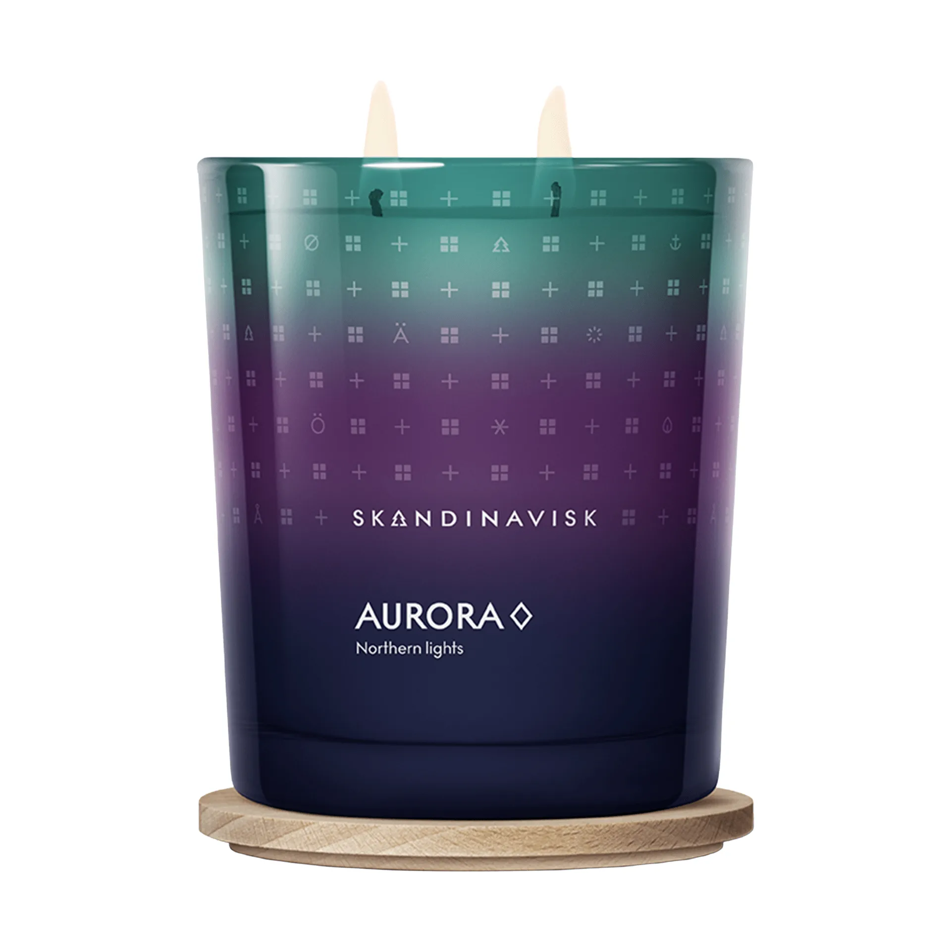 Aurora αρωματικό κερί, 350 g, 2 φυτίλια Skandinavisk